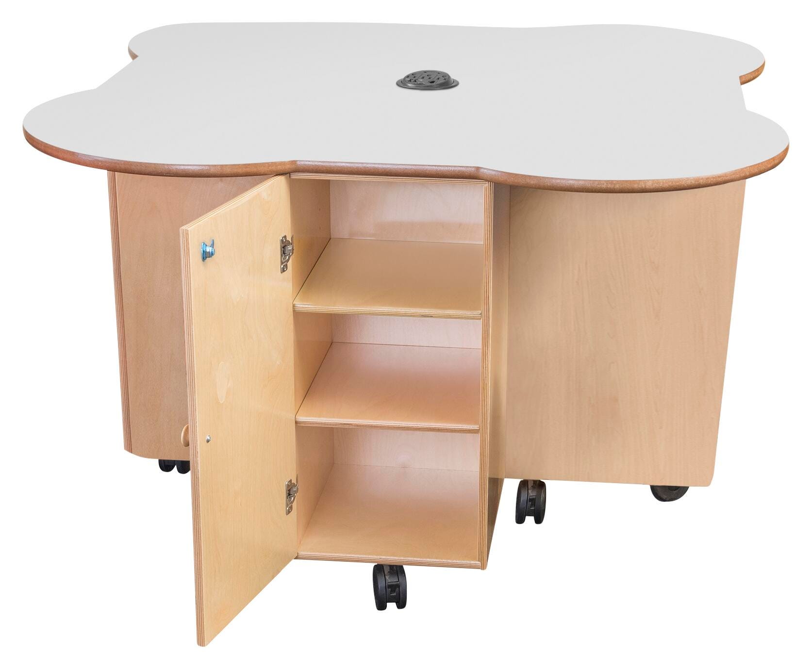 Classroom Select STEAM Table with Markerboard Top, 47-3/4 x 47-3/4 x 30 Inches 2027838